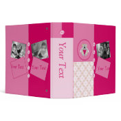 Cutelyn Baby Girl Angel Koala Bear 2 inch Binder