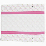 Cutelyn Baby Girl Angel Panda Bear 2 inch Binder