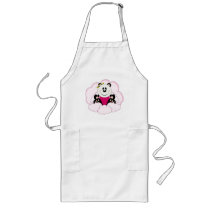 Cutelyn Baby Girl Angel Panda Bear On Clouds Apron