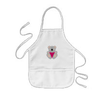 Cutelyn Baby Girl Koala Bear Aprons