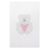Cutelyn Baby Girl Koala Bear Personalized Stationery