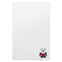 Cutelyn Baby Girl Panda Bear Stationery