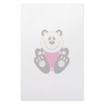 Cutelyn Baby Girl Panda Bear Stationery