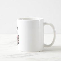 Cutelyn Baby Girl Silly Panda Bear Coffee Mugs