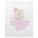 Cutelyn Baby Girl Snow Bear Mug letterhead