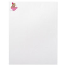 Cutelyn Baby Girl Snow Bear Mug Letterhead