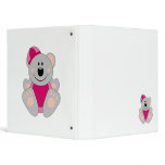 Cutelyn Baby Girl Snow Koala Bear binders