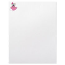 Cutelyn Baby Girl Snow Koala Bear Mug letterhead