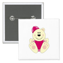 Cutelyn Baby Girl Snow Polar Bear Buttons