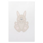 Cutelyn Brown Bunny Stationery Paper