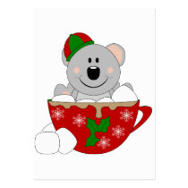 Cutelyn Christmas Mug Koala Bear business cards