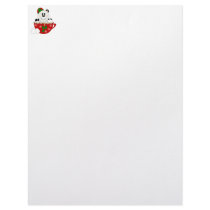 Cutelyn Christmas Mug Panda Bear letterhead