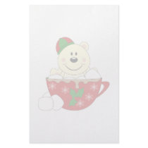 Cutelyn Christmas Mug Polar Bear stationery