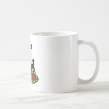 Cutelyn Christmas Present Panda Bear Coffee Mugs