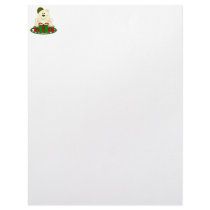 Cutelyn Christmas Present Polar Bear letterhead