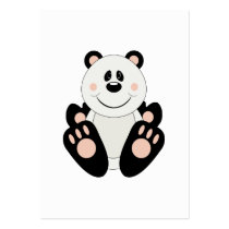 Cutelyn Panda Bear business cards