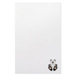 Cutelyn Panda Bear Custom Stationery