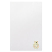 Cutelyn Polar Bear Personalized Stationery