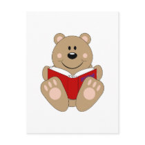 Cutelyn Reading Bear Post Cards