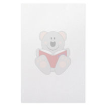 Cutelyn Reading Koala Bear Personalized Stationery