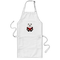 Cutelyn Reading Panda Bear Aprons