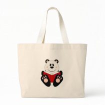 Cutelyn Reading Panda Bear bags