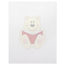 Cutelyn Reading Polar Bear letterhead by mydeas Cutelyn Reading Polar Bear letterhead