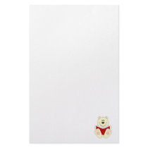 Cutelyn Reading Polar Bear Stationery Paper
