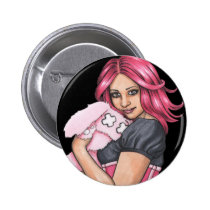 Cuteness Overdose Button buttons