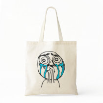 Cuteness Overload Cute Rage Face Meme Bag