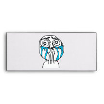 Cuteness Overload Cute Rage Face Meme Envelopes