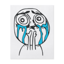 Cuteness Overload Cute Rage Face Meme Flyer