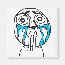 Cuteness Overload Cute Rage Face Meme Fridge Magnet