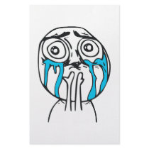 Cuteness Overload Cute Rage Face Meme Personalized Stationery
