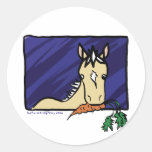 CutePony Round Sticker