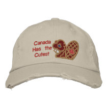 Cutest Beaver embroidered hats