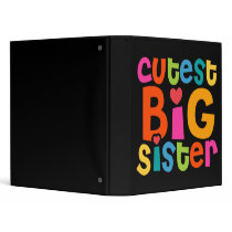 Cutest Big Sister Binder