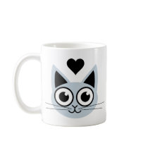 Cutest Blue Cat Mug