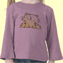 Cutest Cartoon Kitten Tee|Cutest Kitten Cat Tshirt t-shirts