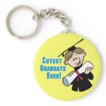 Cutest Graduate Boys Gifts Keychain