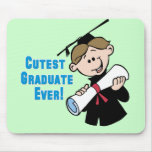 Cutest Graduate Boys Gifts Mousepad