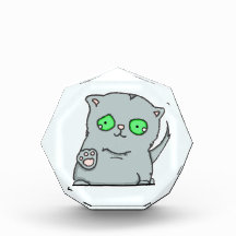 Cutest green-eyed grey kitten awards