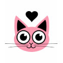 Cutest Pink Cat t-shirts by QueenHare Cutest Pink Cat t-shirts