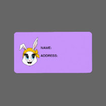 Cutesy Bunny™ Avery Label labels