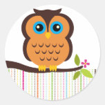 Cutesy Owl Stickers
