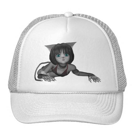 Cutie Anime Kitten 14A Mesh Hats