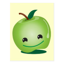 Cutie apple kawaii cute postcards