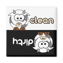 Cutie Cartoon Dishwasher Magnet