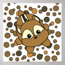 Cutie Chipmunk Poster