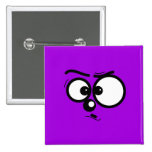 Cutie Faces - purple button buttons